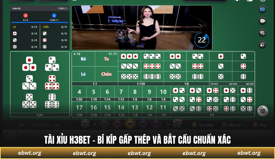 Tài xỉu H3BET - Bí kíp gấp thép và bắt cầu chuẩn xác