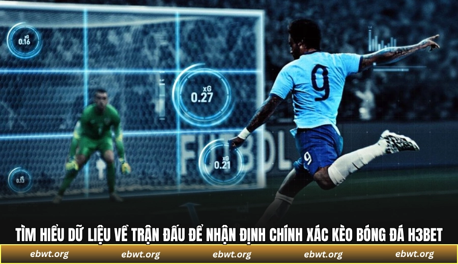 Tìm hiểu dữ liệu về trận đấu để nhận định chính xác kèo bóng đá H3BET