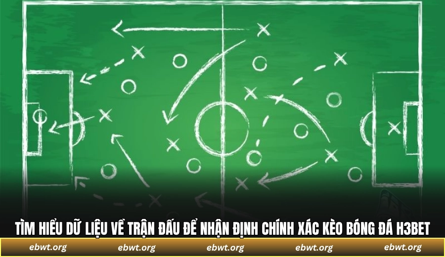 Tìm hiểu dữ liệu về trận đấu để nhận định chính xác kèo bóng đá H3BET